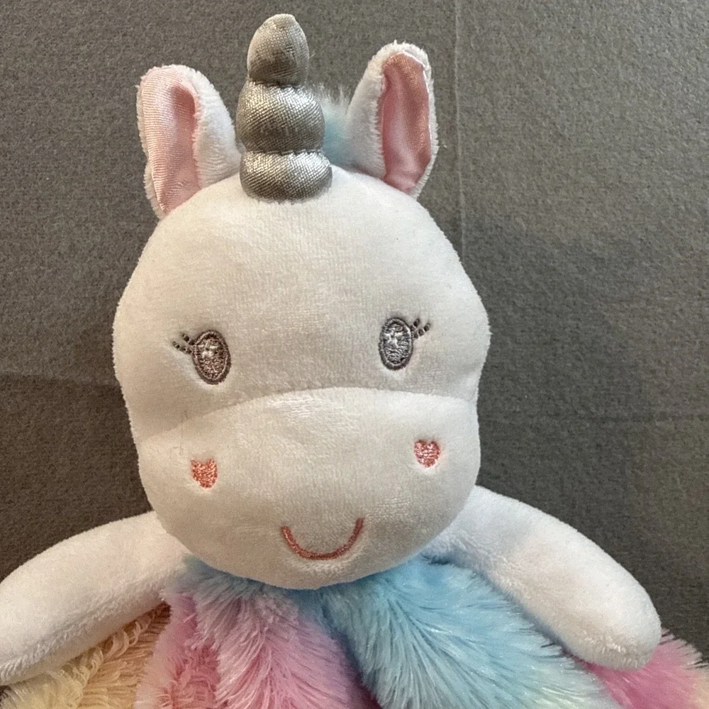 Baby Starters Unicorn Lovey Blanket Rainbow Tie Dye Soft Plush
